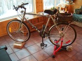 bike on trainer